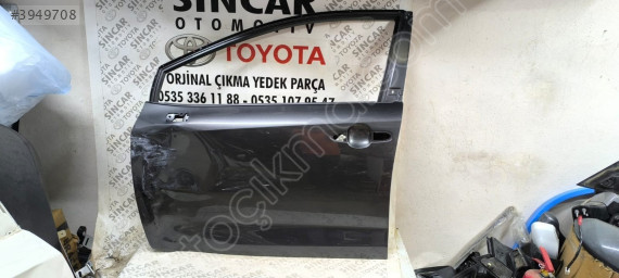 TOYOTA COROLLA 2019 2025 SOL ÖN KAPI ÇIKMA ORJİNAL