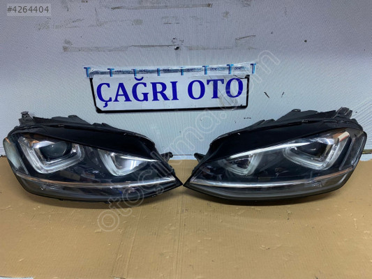 GOLF 7 ÇİFT U SAĞ SOL LED FAR 2016 2020 ÇAĞRI OTO MASLAK