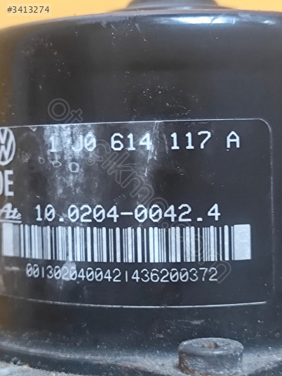 1J0614117A Golf ,jetta ,sharan ve audi a3 Abs beyni