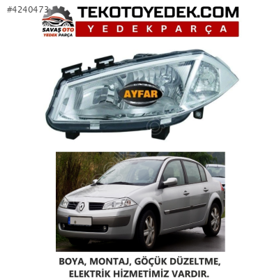 MEGANE ÖN FAR SAĞ SOL 2003 2004 2005 KAMPANYA