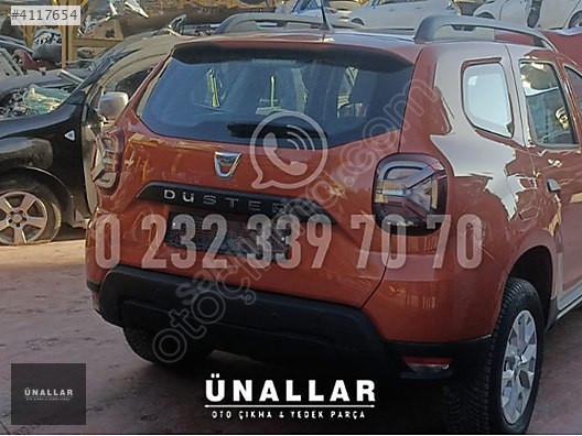 2018 DACİA DUSTER BAGAJ KAPAĞI ve TÜM AKSAM| ÜNALLAR OTO ÇIKMA |