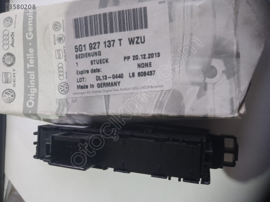 5G1927137TWZU golf 7 start stop tuşu