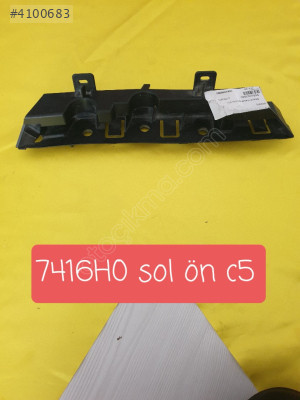 7416H0 Citroen c5 sol ön tampon braketi sifir orjinal