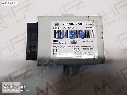 WV PHAETON LASTİK BASİNC SENSÖRÜ 7L6907273D