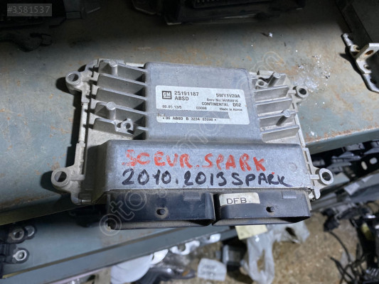 CHEVROLET SPARK MOTOR BEYNİ ÇIKMA 25191187 CANCAN OPEL