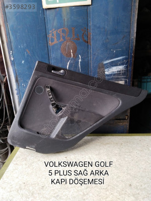 VOLKSWAGEN GOLF 5 PLUS ORJİNAL SAĞ ARKA KAPI DÖŞEMESİ