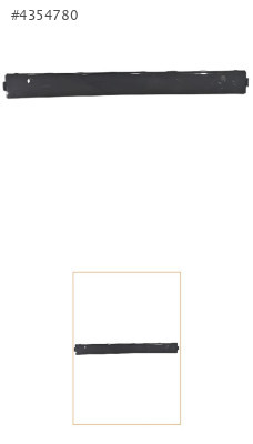 T-ROC ÖN TAMPON SÜS CITASI ORTA SİYAH 2018-2024 2GA853236