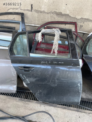 VW GOLF 6 SAĞ ARKA KAPI ÇIKMA ORJİNAL