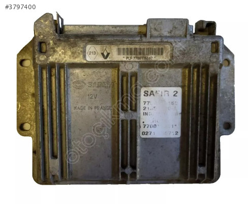 Renault Clio 1.2 Sagem Motor Beyni / 21654820-6 / 216548206