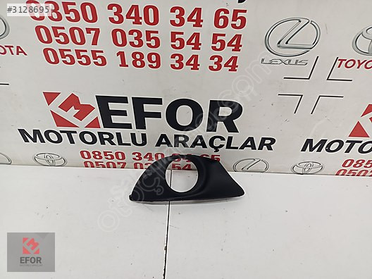 TOYOTA VERSO SIFIR SAĞ SİS KAPAK 09-11 OEM NO: 81481-0F030