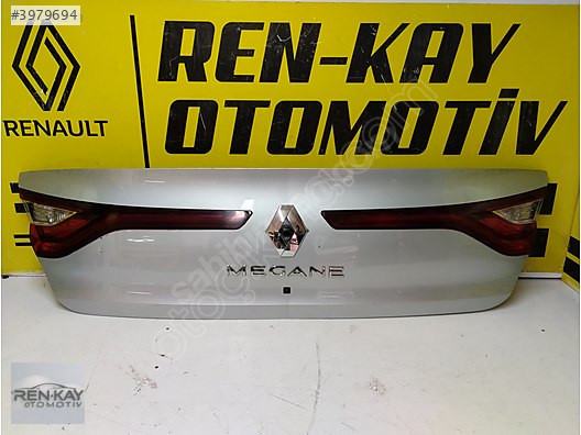 848109140R RENAULT MEGANE 4 İKON BAGAJ KAPAĞI KAPLAMASI GRİ ORJ