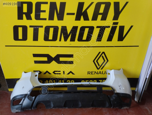 850222027R DACİA DUSTER ARKA TAMPON 2017 2024 BEYAZ ORJ ÇIKMA
