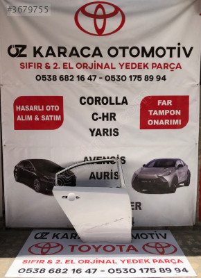 2019-2025 TOYOTA COROLLA ÇIKMA ORJINAL SAĞ ARKA KAPI