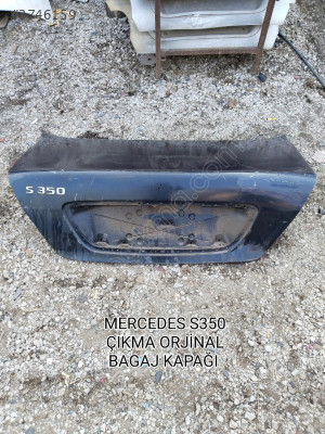 MERCEDES W221 S350 ÇIKMA ORJİNAL BAGAJ KAPAĞI