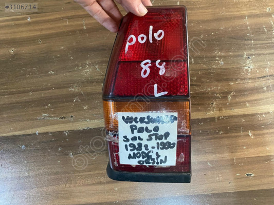 VOLKSWAGEN POLO SOL STOP LAMBASI 1988-1990 MODEL ORJİNAL ÇIKMA