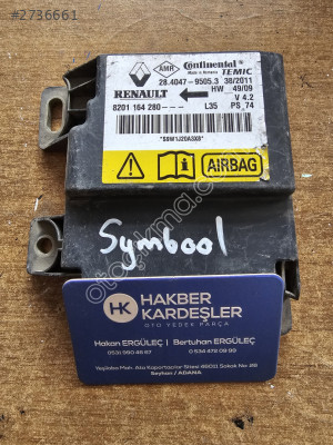 RENAULT SYMBOOL AİRBAG BEYNİ