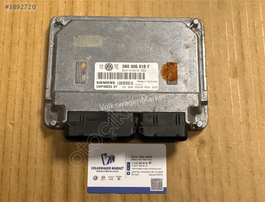 VW PASSAT B5.5 01-02 1.6 ALZ MOTOR KONTROL ÜNİTESİ 3B0906018F