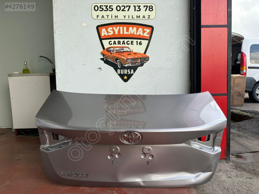 COROLLA BAGAJ KAPAĞI ORJİNAL GRİ