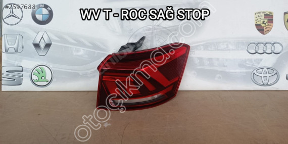 VOLKSWAGEN T ROC SAĞ STOP ORJİNAL ÇIKMA