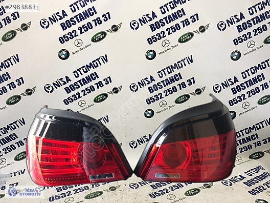 BMW 5 SERISI E60 KASA SAĞ SOL LED STOP SIFIR