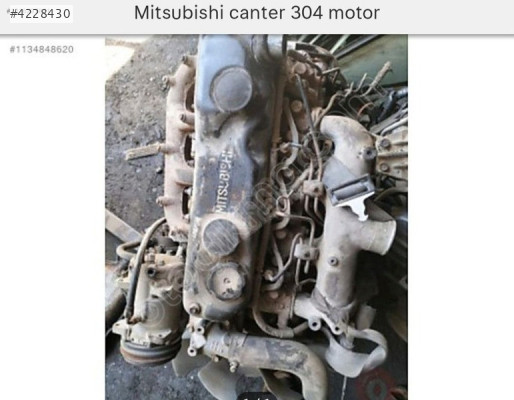 Mitsubishi - Temsa mutsibishi canter motor 304