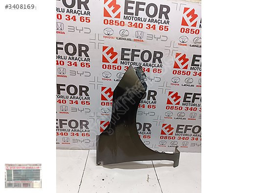 HONDA CİTY SAĞ ÖN ÇAMURLUK ÇIKMA ORJİNAL YEDEK PARÇA