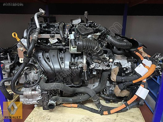Renault Clio 5 Hibrit Sıfır Komple Motor - H4D E 470 100010718R