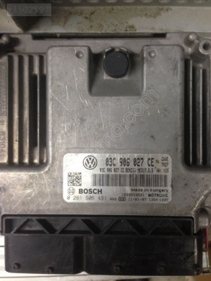 03C906027CE 0261S06491 VW GOLF SCİROCCO 1.4 TSI MOTOR BEYNİ