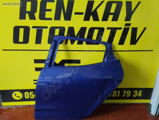 RENAULT CLİO 5 SOL ARKA KAPI MAVİ ORJ ÇIKMA RENKAY KOCAELİ