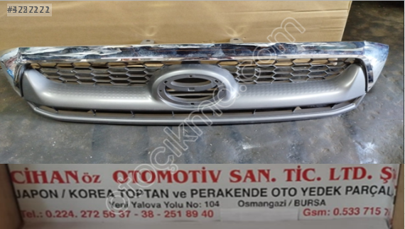 TOYOTA HİLÜX VİGO PANJUR 2009-2013 KROMGRI