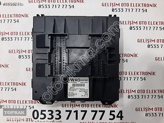 5C0937087E 5WK50437 A2C53396745 VW JETTA BCM KONTROL ÜNİTESİ