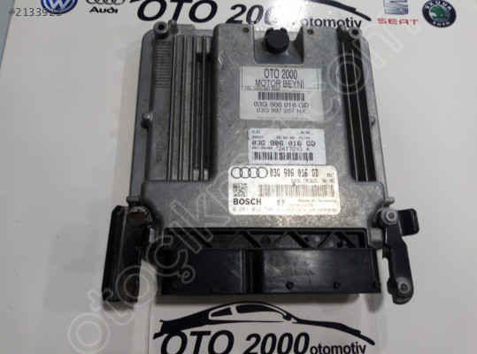 03G906016GD-EDC16U31 AUDI A4 1.9 TDI BRB MOTOR BEYNİ ÇIKMA
