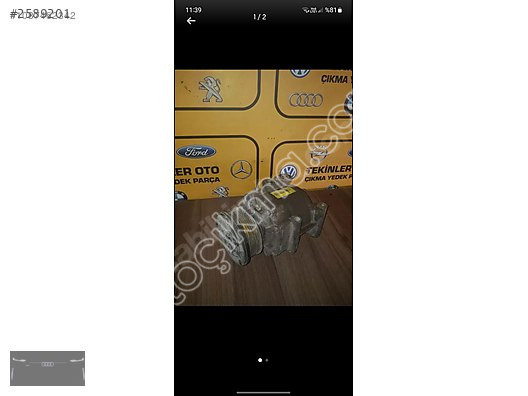 FORD FİESTA 1.2 KLİMA KOMPRESÖRÜ