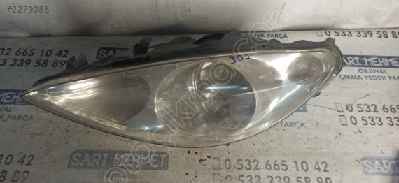 ÇIKMA PEUGEOT 307 SOL ÖN FAR