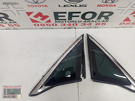 HONDA CIVIC FE1 ORJİNAL ÇIKMA SAĞ SOL ARKA KELEBEK CAMI 22-24