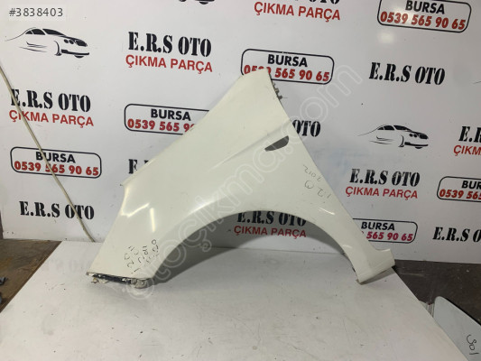 HYUNDAİ İ20 2009-11 SOL ÖN ÇAMURLUK HATASIZ BEYAZ