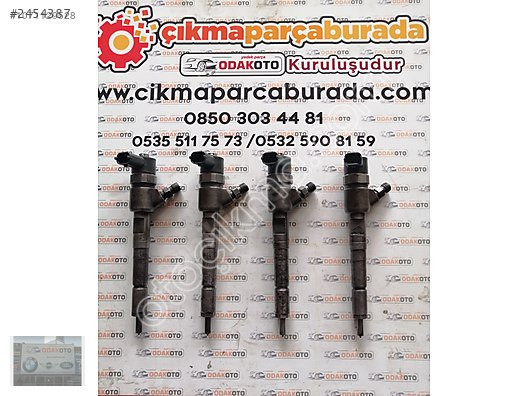 0445110 183 Fiat Albea 1.3 Multijet Çıkma Enjektör Temiz