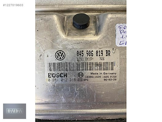 045906019BR EDC15+ SKODA FABİA 1.4 TDİ MOTOR BEYNİ