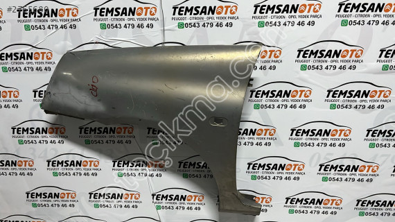 RENAULT CLİO 2 SOL ÖN ÇAMURLUK ÇIKMA ORJİNAL TEMSAN OTO