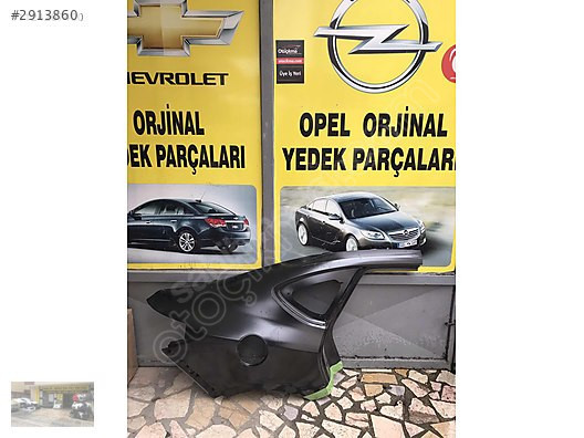 Opel astra j sedan sağ arka çamurluk ORJİNAL OTO OPEL