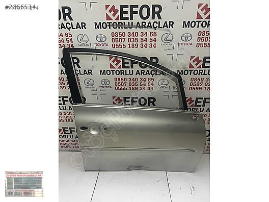 TOYOTA AURİS SAĞ ÖN KAPI ÇIKMA ORJİNAL YEDEK PARÇA 07-12