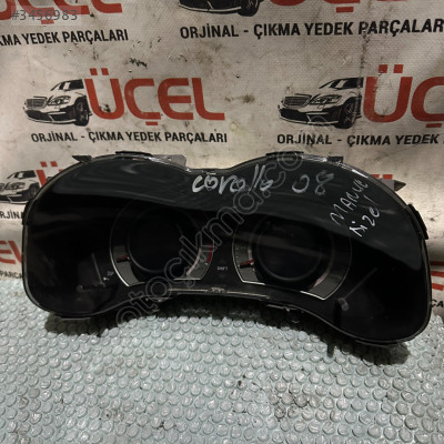 TOYOTA COROLLA 08-12 1.4 MANUEL GÖSTERGE SAATİ ÜÇEL OTO ÇIKMA