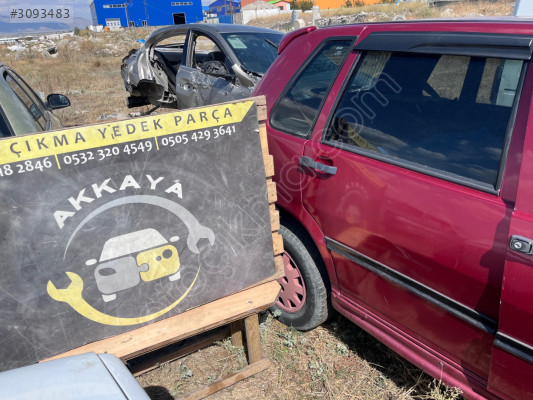 Fiat Uno Sağ Arka Kapı Hatasız Orjinal Çıkma