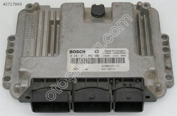 Opel Vivaro CDTI Motor Beyni 8200935115 8201105714 0281017065