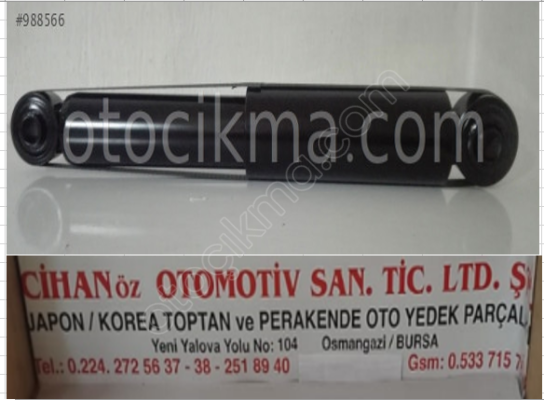 Suzuki Alto Arka Amortisör 1986 2000 Sağ Sol