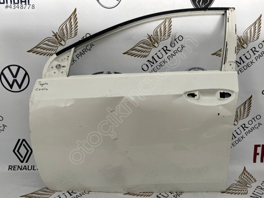 TOYOTA COROLLA SOL ÖN KAPI ORİJİNAL ÇIKMA