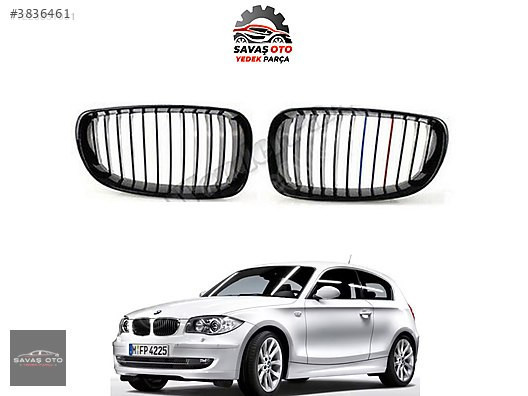 BMW E87 LCİ ÖN PANJUR IZGARA PİANO BLACK M RENKLİ 2007-2011