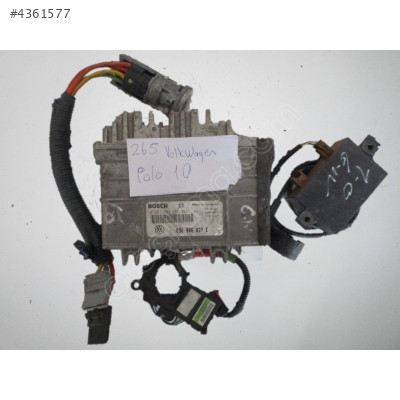 0261203931 030906027E Volkswagen Polo 1.0 Motor Beyni Komple Seti