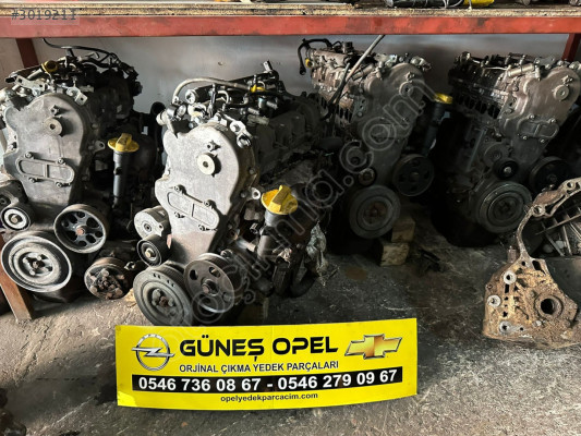 OPEL COMBO C 1.3 EURO4 75LİK KOMPLE MOTOR ÇIKMA ORJİNAL GM
