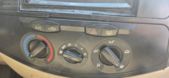 chery tiggo pro3 2,0 benzinli klima kontrol paneli